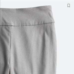 Tribal Fia High Rise Cuff Straight Trouser - Light Gray